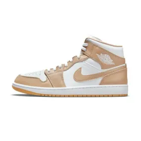 Air Jordan 1 Mid Tan Gum