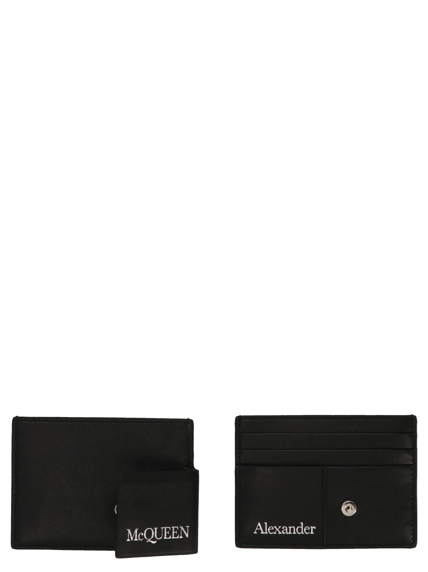 Alexander McQueen    Alexander Mcqueen Logo Card Holder