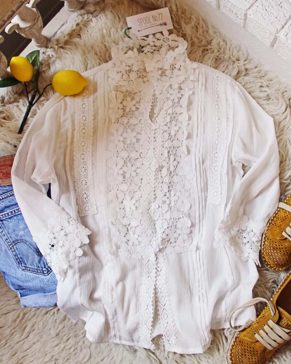 Goddess Lace Blouse