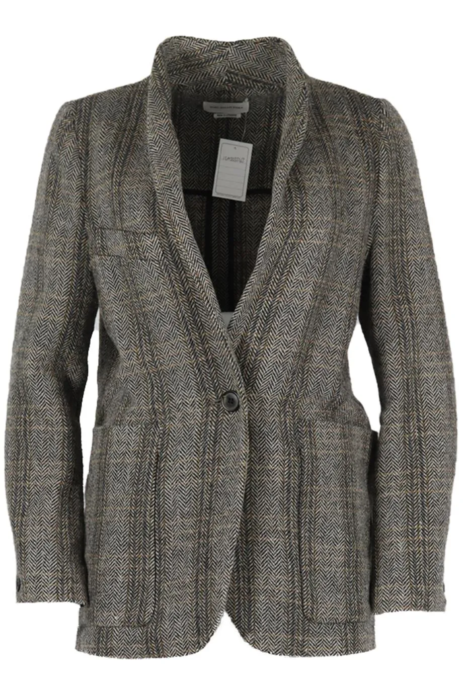 ISABEL MARANT TOILE WOOL TWEED JACKET FR 34 UK 6