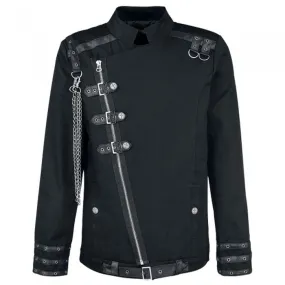 Light-Duty Gothic Jacket with Chrome Chain | Kilt and Jacks