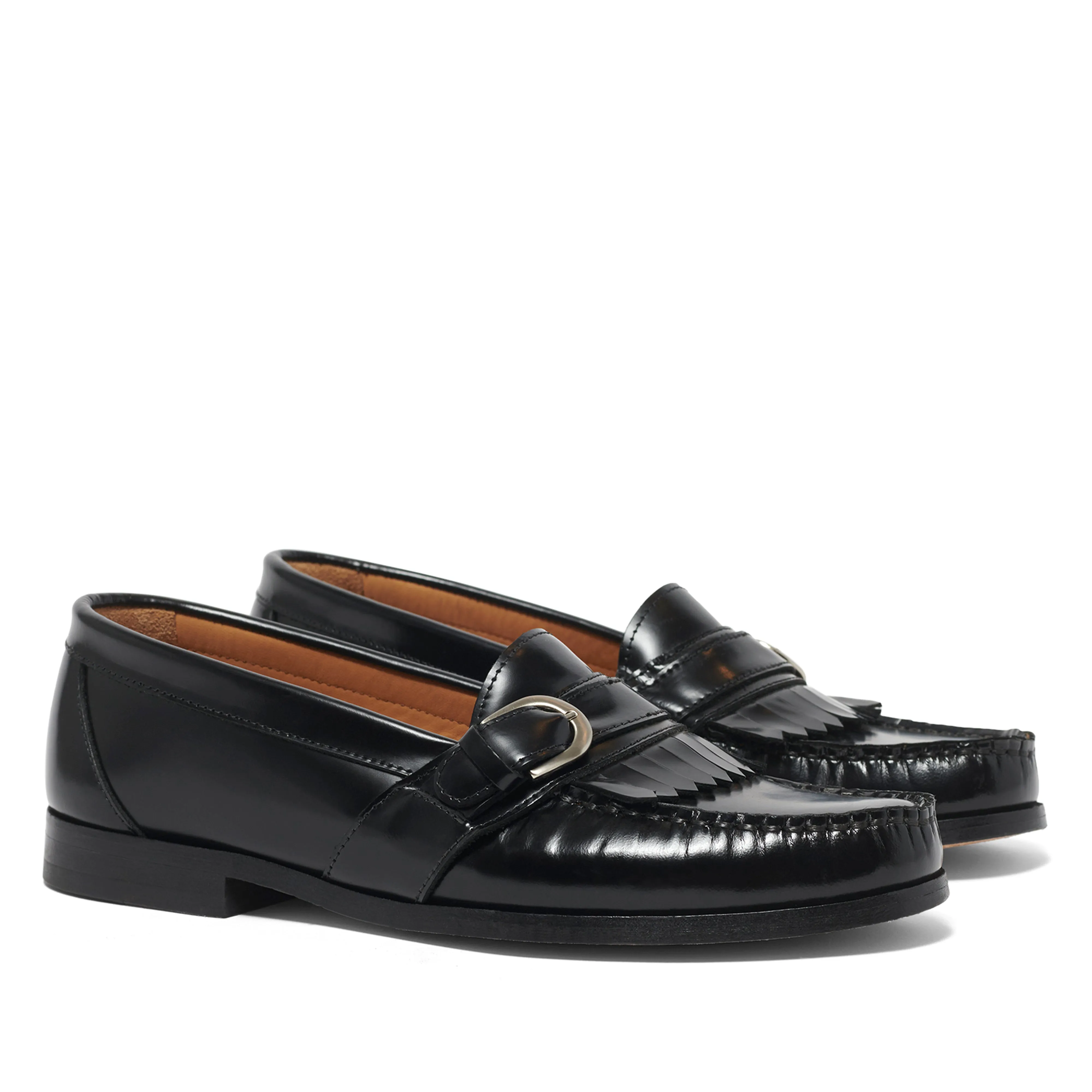 Noah Men’s Buckle Loafer  Black