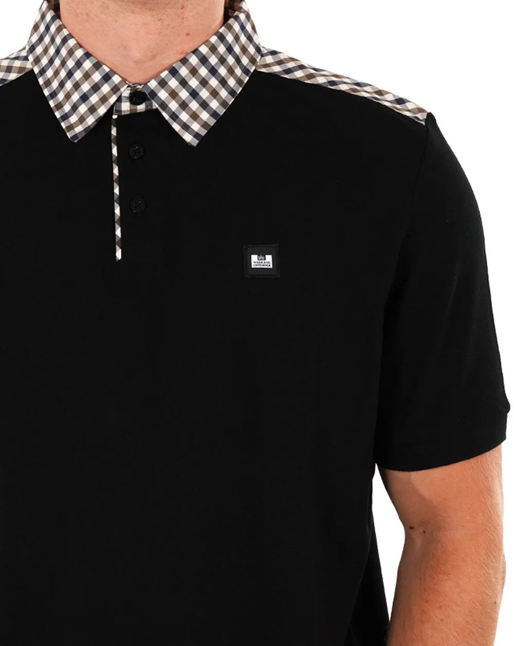 Weekend Offender Costa Polo Shirt Black