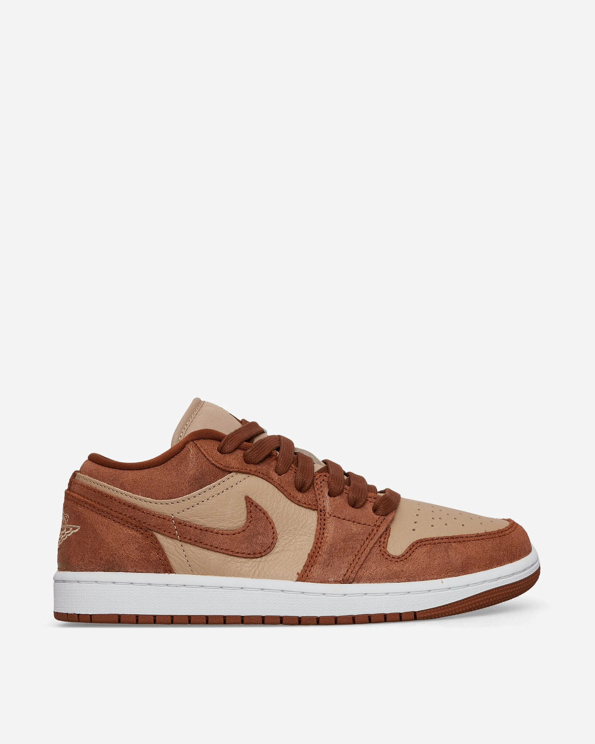 WMNS Air Jordan 1 Low Sneakers Mid Brown / Coffee
