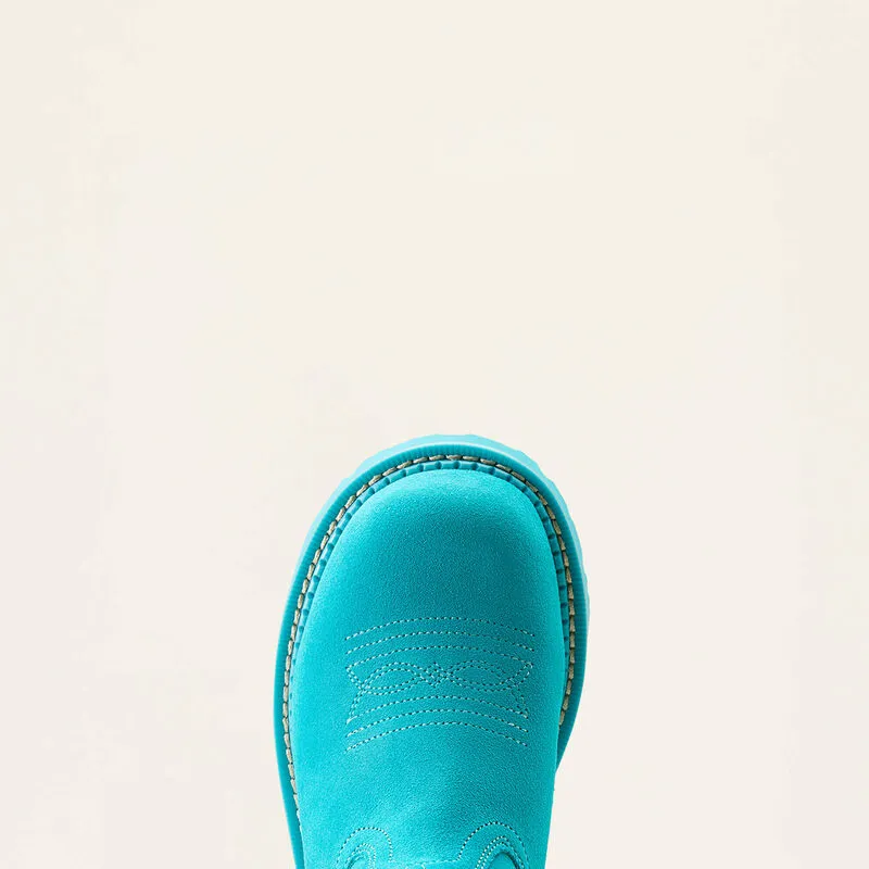 Women's Ariat Brightest Turquoise Fatbaby Boot