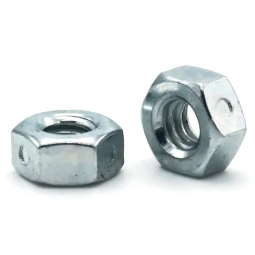 Zinc Plated Steel Two Way Reversible Lock Nut